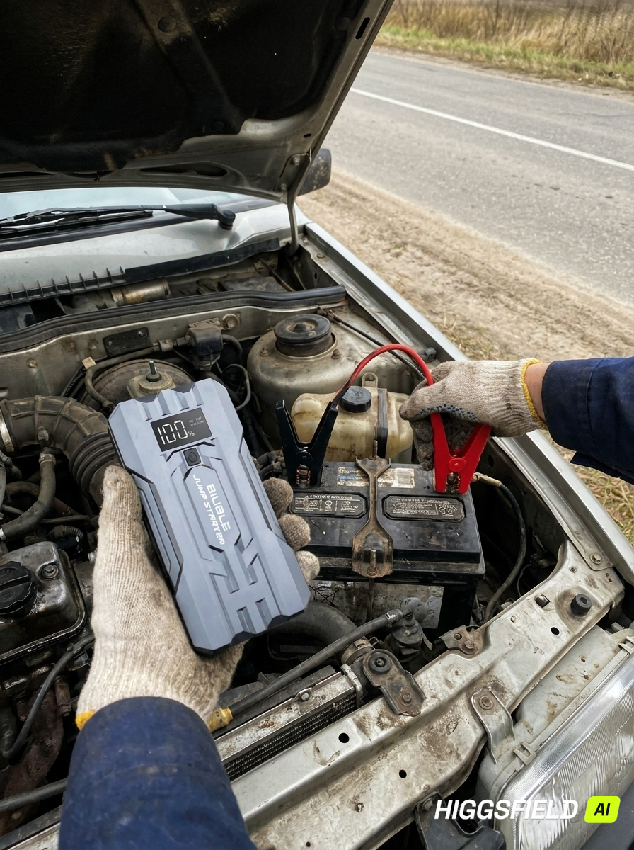 PowerStart Lite™ – Compact Car Jump Starter