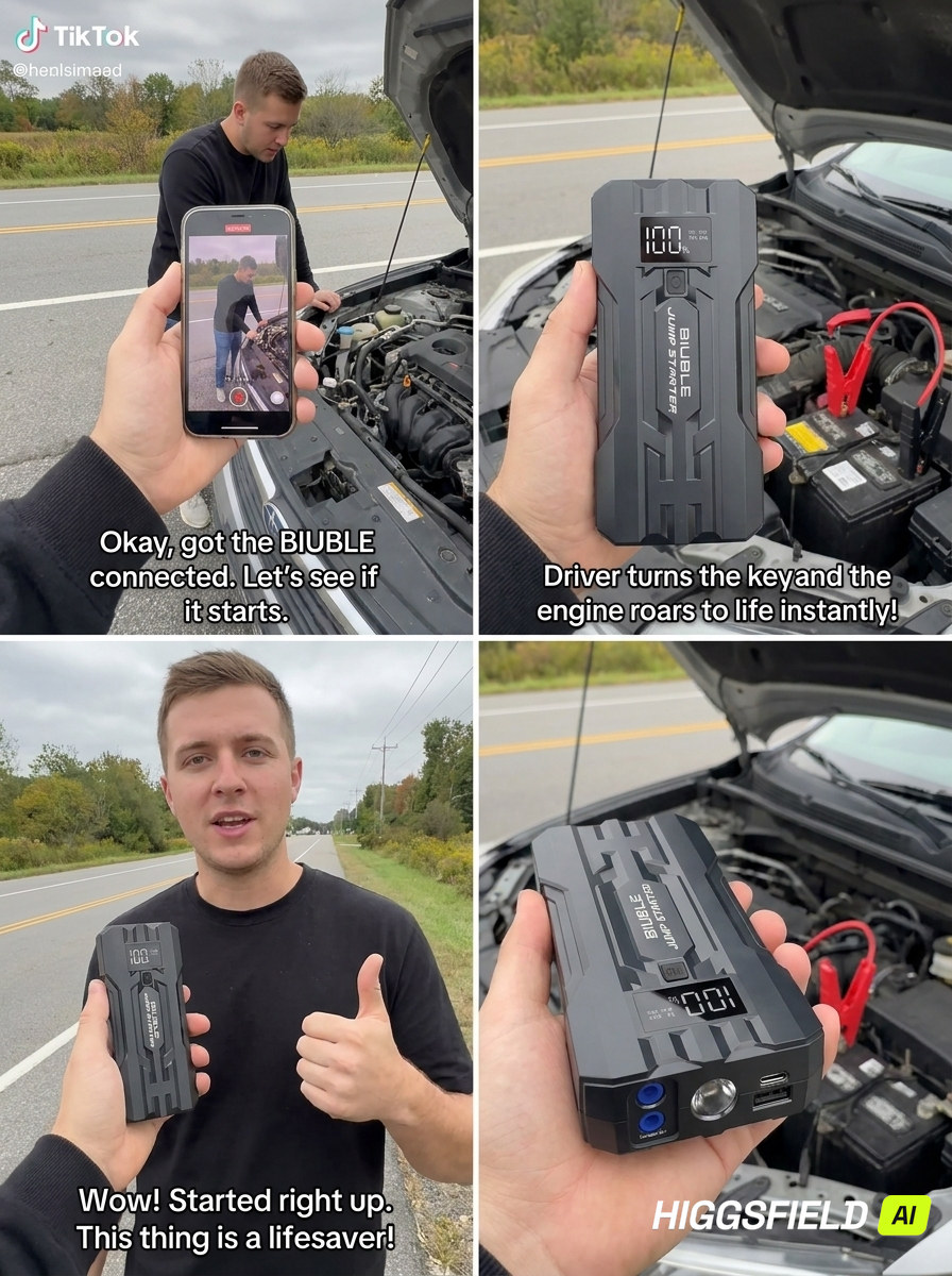 PowerStart Lite™ – Compact Car Jump Starter